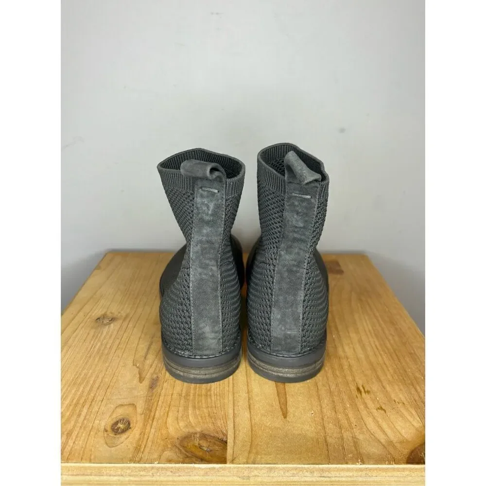 Eileen Fisher Women's Jude Stretch‎ Knit Ankle Bootie Graphite Size 6.5